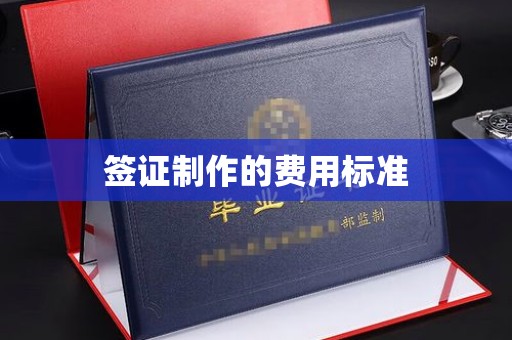 阿拉善盟签证制作的费用标准