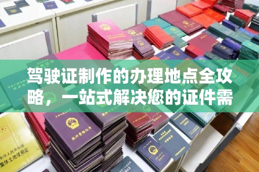 阿拉善盟驾驶证制作的办理地点全攻略，一站式解决您的证件需求